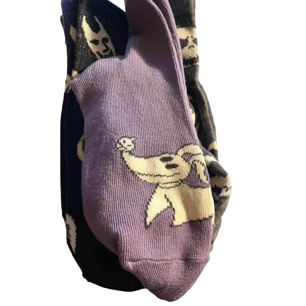 Nightmare Before Christmas Women's/Girls 5 Pk Short Ankle Socks (4446)